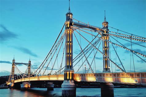 Albert Bridge - One Of London's Most Beautiful Riverside Spots