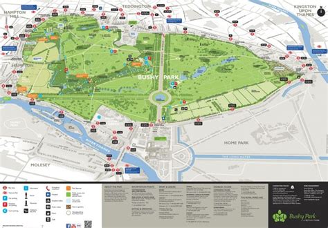 Bushy Park map Uk City, London City, Britain, Visiting, Park, Places ...