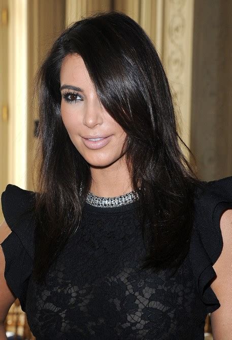 Kim Kardashian Long Wavy Hairstyle - Hairstyles Weekly