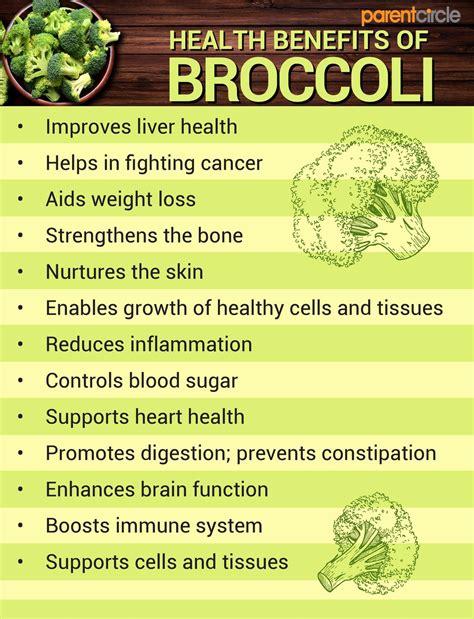 Broccoli Nutritional Value per 100g, Broccoli Health Benefits ...