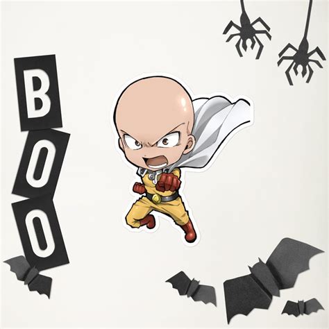 Saitama stickers | Etsy