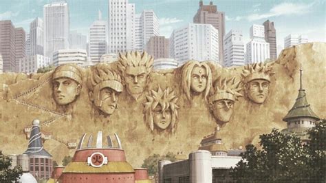 The Hokage monument