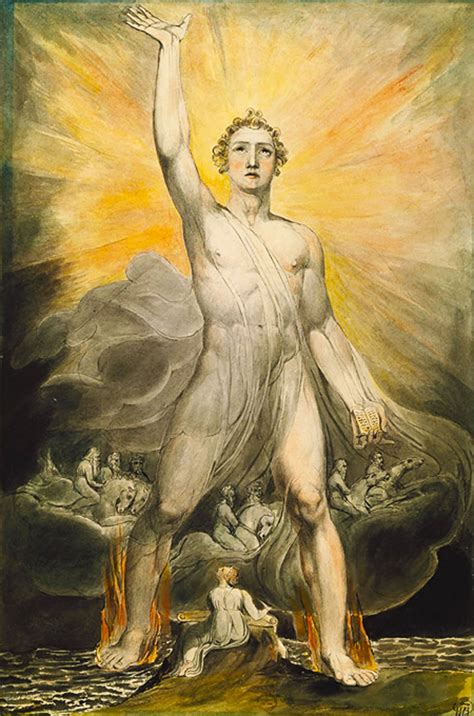 William Blake The Angel | Beautiful Angel Paintings