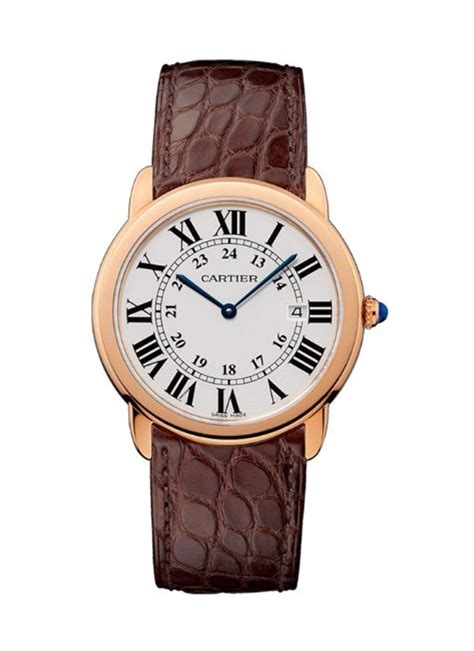 W6701008 Cartier Ronde Solo Rose Gold | Essential Watches