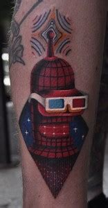 Bender From Futurama Tattoo | Best tattoo design ideas