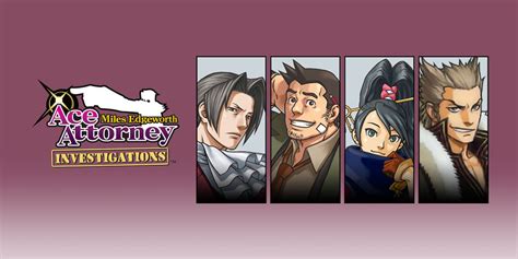 Ace Attorney Investigations: Miles Edgeworth | Nintendo DS | Spiele | Nintendo