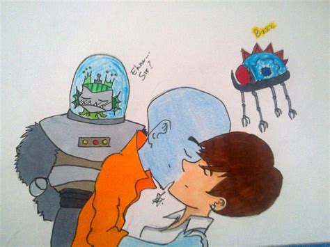 Megamind and Roxanne - kiss by Arika27 on DeviantArt