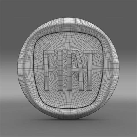 Fiat Logo - 3D Model by Creative Idea Studio