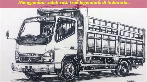 Mewarnai Gambar Sketsa Truk Terbaru - KataUcap