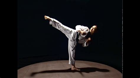 Taekwondo basic kicks - YouTube