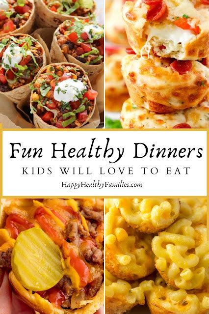 Happy Healthy Families - Food, Family & Home : Healthy Summer Dinner Recipes for Kids (That They ...