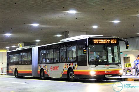 Articulated Buses for Service 858! | Land Transport Guru