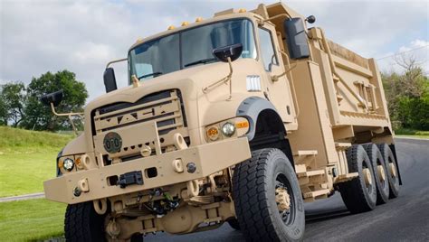 Mack Defense M917A3 Heavy Dump Truck Ready for the Harsh Cold