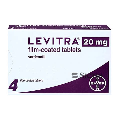 Levitra® 20mg (Vardenafil) | Erectile Dysfunction | Siena