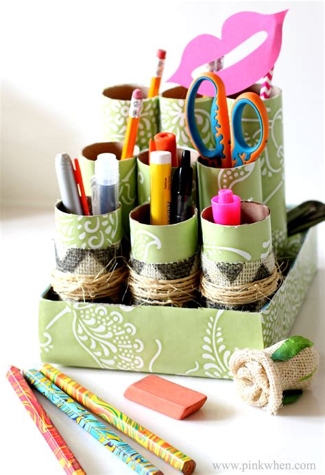 15 DIY Craft Room Caddies!