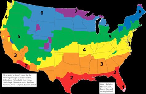 Climate Map Of United States Climate Zones