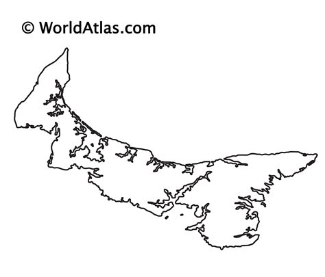 Printable Map Of Pei