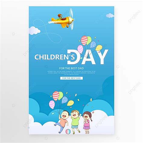 Creative Childrens Day Poster Template Download on Pngtree