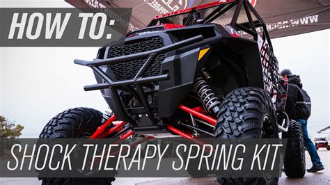 How To: Shock Therapy Spring Kit Install | RZR XP 4 1000 - YouTube