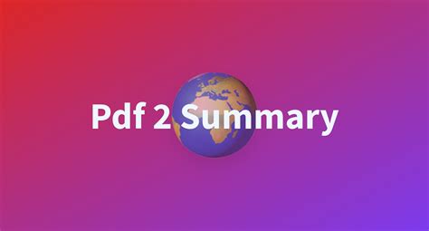 Pdf 2 Summary - a Hugging Face Space by zamal