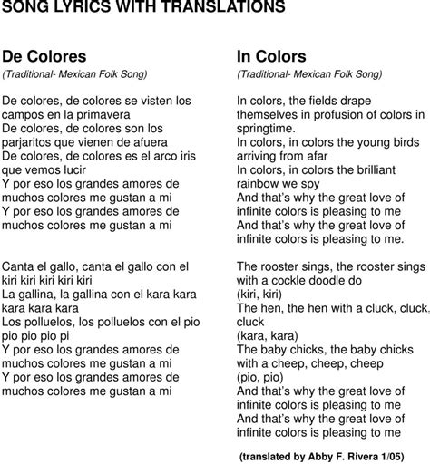 Chorus Song “Des Colores” #spring2023 – Juddmusic's Blog