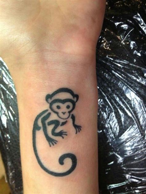 Monkey tattoo done at Classic ink & Mods, Amsterdam | Monkey tattoos, Tattoos, Small wrist tattoos