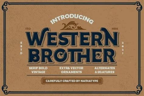 20+ Best Western Fonts (Old Western and Cowboy Typography)