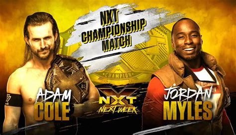 Championship Match Set For Next Week's NXT | 411MANIA