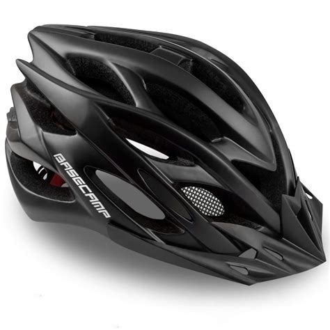 Basecamp Specialized Bike Helmet, Bicycle Helmet with Helmet Accessories-Led Light/Removable ...