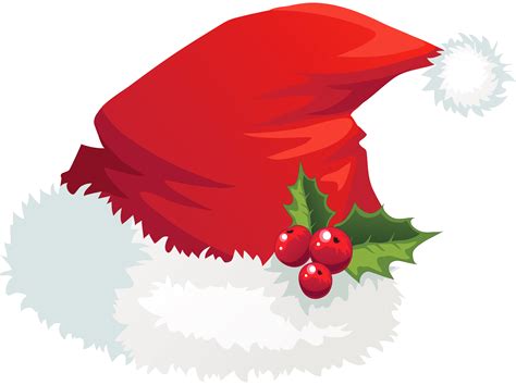 Santa Claus Hat Christmas Clip art - Transparent Santa Hat with ...