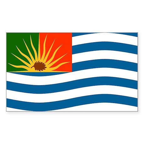 Republic of Cascadia Flag Decal by zapatopi