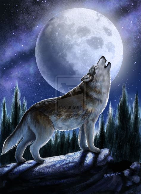 Howling Wolf in the moonlight - Wolves Photo (37008069) - Fanpop