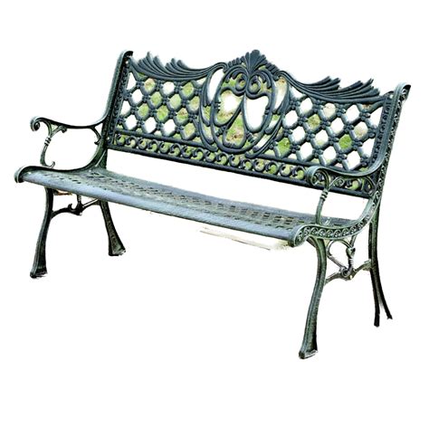 COASTAL Metal Patio Bench - Home Land Furnishings