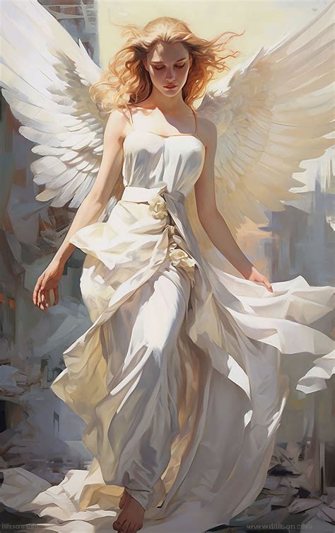 mid journey Angel Artwork, Angel Painting, Figure Painting, Art ...