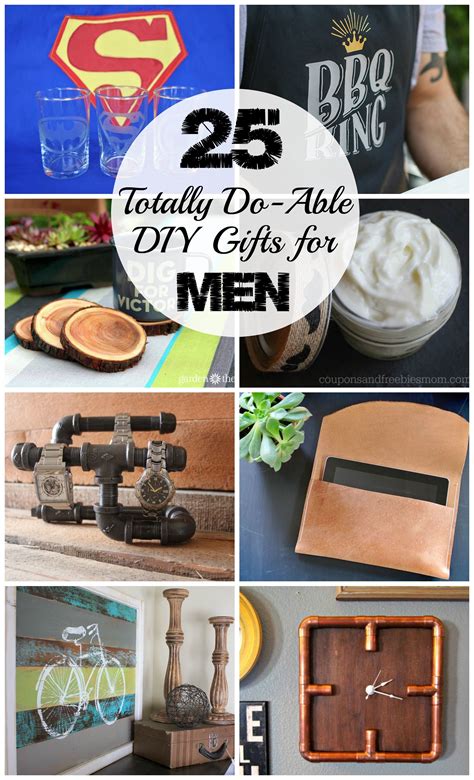 25 DIY Gifts for Men to Enjoy | Love Create Celebrate | Diy gifts for men, Diy for men, Homemade ...