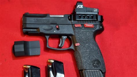 Taurus G2C Best Upgrades and review | Cerakoting and Engraving | Extended ProMag | Mounting ...