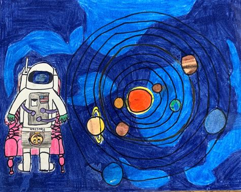 5th Grade Sophie Stan-Stan art | NASA Langley Student Art Contest | Flickr