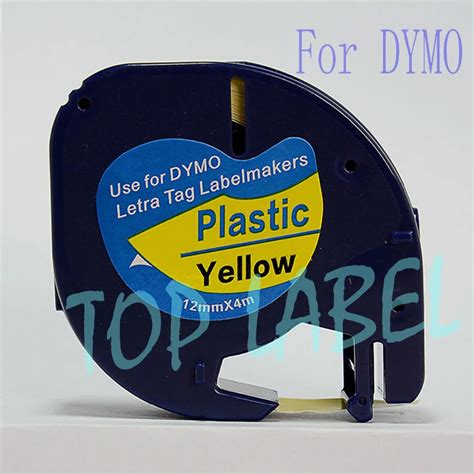 10 PCS DYMO LetraTAG 91202 LABEL DYMO 91202 for DYMO LetraTAG label ...