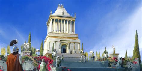 Mausoleo de Halicarnaso - Enciclopedia de la Historia del Mundo