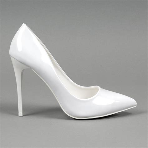 Pumps - Bianca-24 - white - High Heels Shop by FUSS Schuhe - Sexy Schuhe Made In Italy