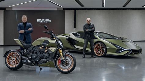 Ducati Diavel 1260 Lamborghini: The Spirit Of The Sián FKP 37 In A Two ...