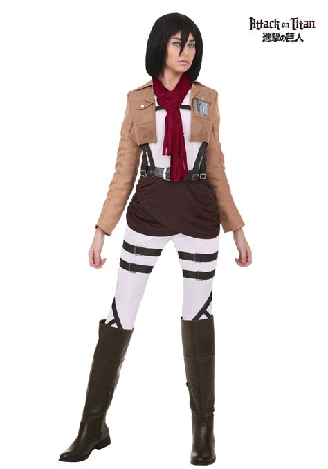 Attack on Titan Mikasa Costume | Anime Halloween Costumes - $59.99 - $79.99