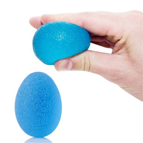 Silicone Grip Ball Hand Exercise Ball Finger Strengthener 3 Squeeze ...