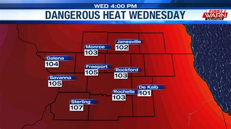 Heat Advisory issued Wednesday for a portion of the area; Strong to ...