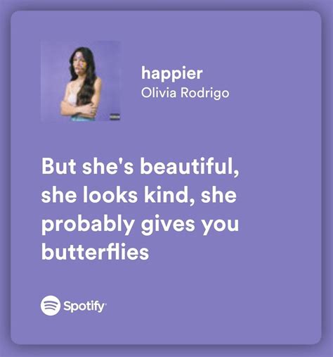 happier - olivia rodrigo in 2024 | Meaningful lyrics, Pretty lyrics ...