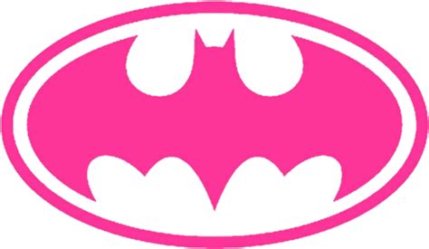 Download Pink Batman Logo Graphic | Wallpapers.com