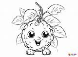 Blackberry Cute Coloring Page  Free Printable Pages sketch template