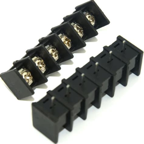 10PCS/lot 8.25mm 6Pins PCB Screw Terminal Block Connector 300v 20A free ...