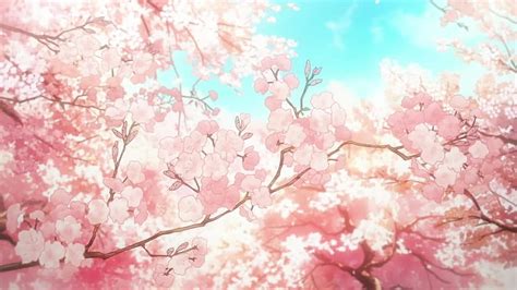 Aesthetic Anime Cherry Blossom, sakura trees aesthetic ps4 HD wallpaper | Pxfuel