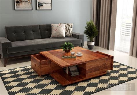 Get the best solid wood Hammond Coffee Table available online at Wooden Street. Make your home ...